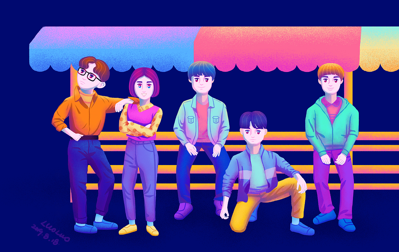 插画练习（图ZMTcyMzg4NjU2） - 创作习作 - 站酷设计师罗罗小掌柜原创素材 - 站酷ZCOOL