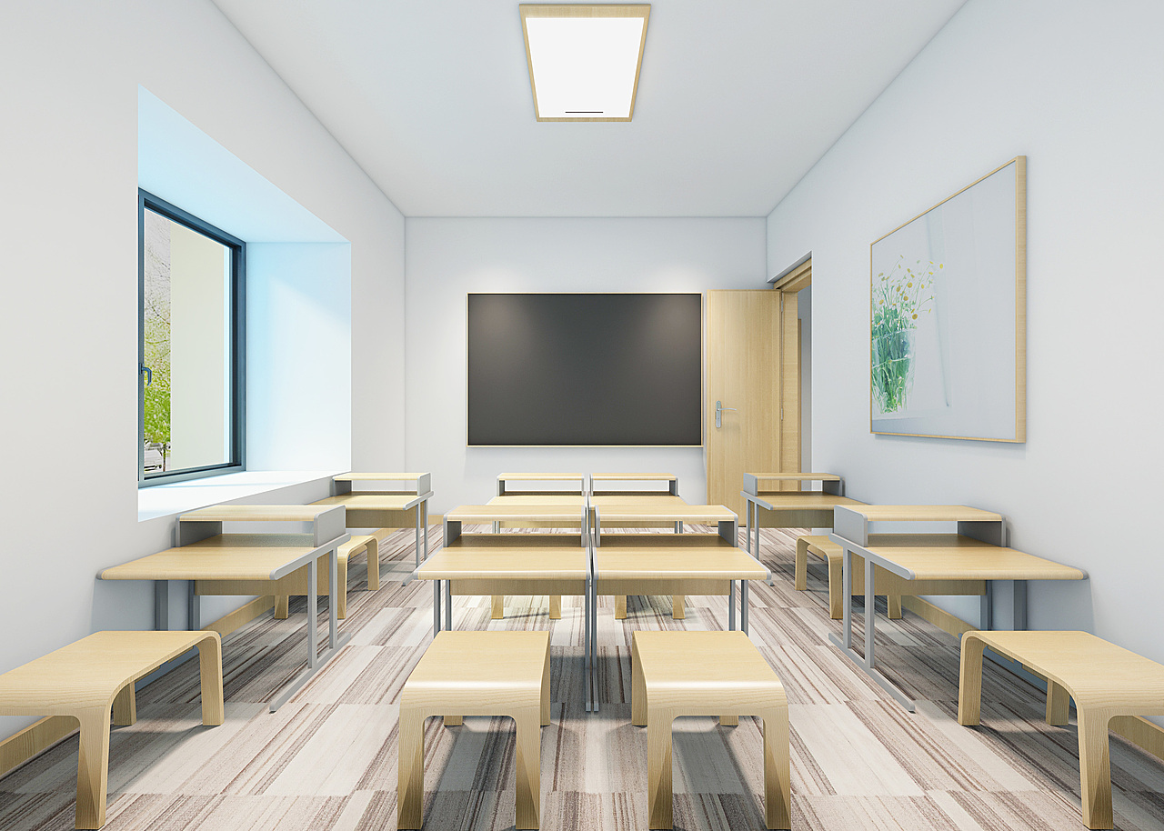 易学教育培训机构室内空间设计