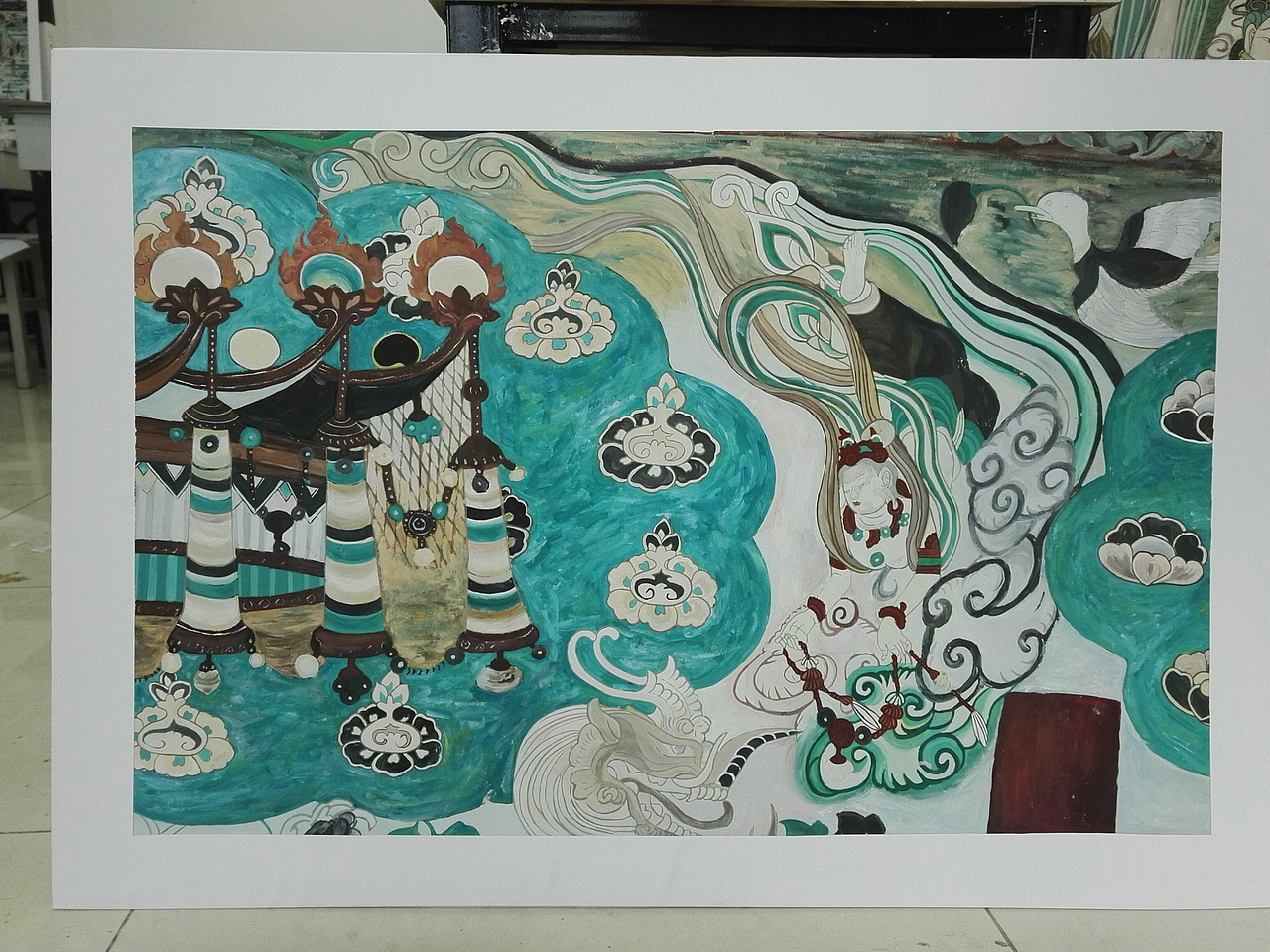 壁画作品（图ZMTMxMjM4NDk2） - 书法 - 站酷设计师zhouwei0627原创素材 - 站酷ZCOOL