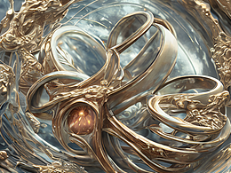 #站酷梦笔#未来宇宙之环，液态金属，科幻配色，科幻宇