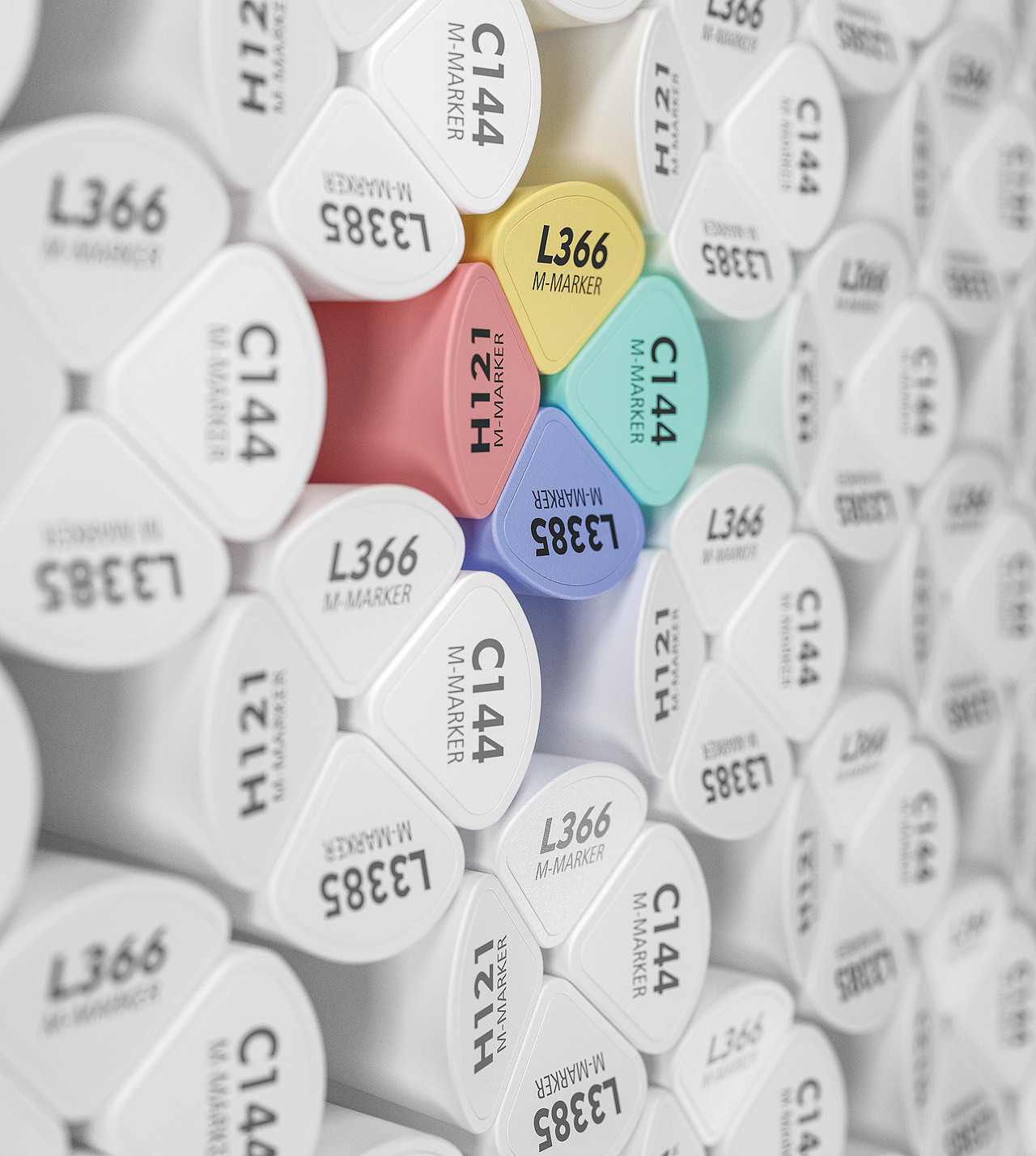 【红点奖】}创意马克笔 M-mark