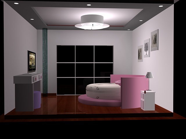 3d建模房间