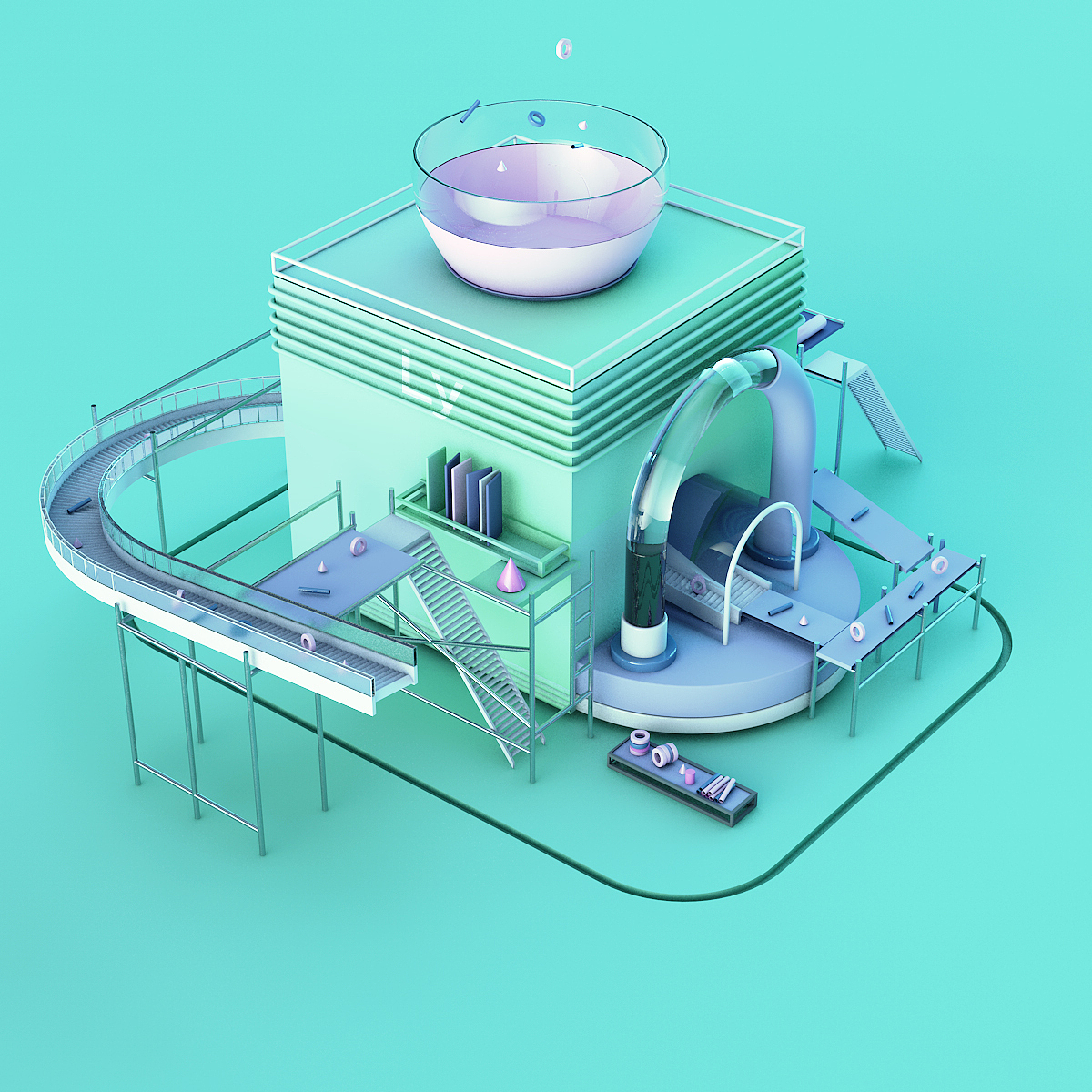 时间之矢概念设计三维-其他三维tommy子言northeast nft 100%三维