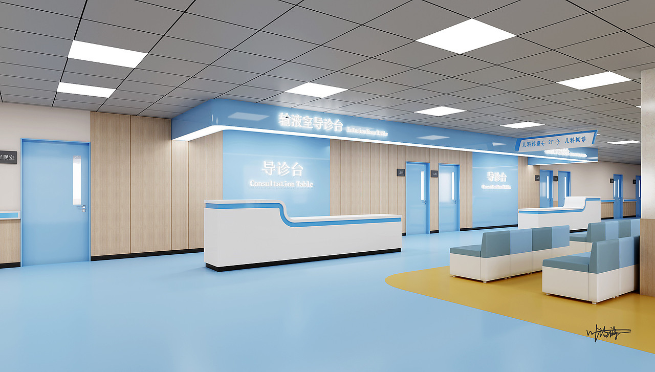 工装|大型医院设计（图ZMjkyNjg5Mzk2） - 商业空间设计 - 站酷设计师诗诗小仙女原创素材 - 站酷ZCOOL