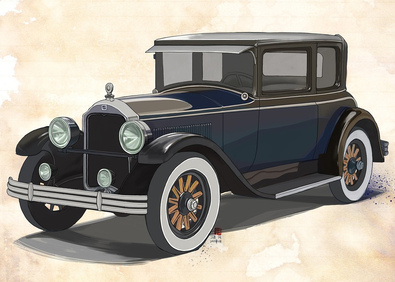 手绘别克系列(目前为止全部款式)|插画|商业插画|孙强suen_原创作品