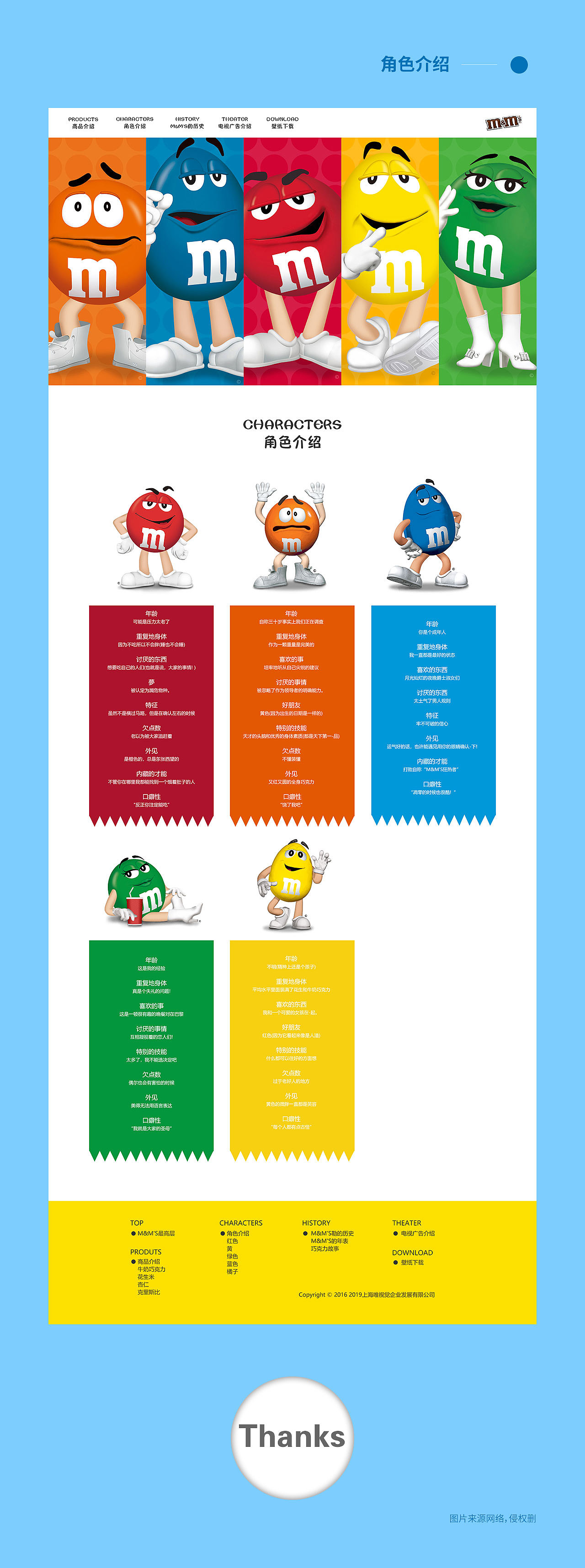 mm巧克力豆网页设计