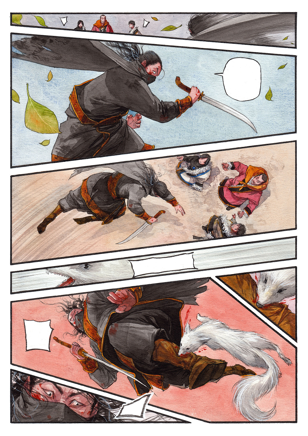 漫画《仓央嘉措》近期（图ZNDAzODY2MTI=） - 中/长篇漫画 - 站酷设计师格子炒饭原创素材 - 站酷ZCOOL