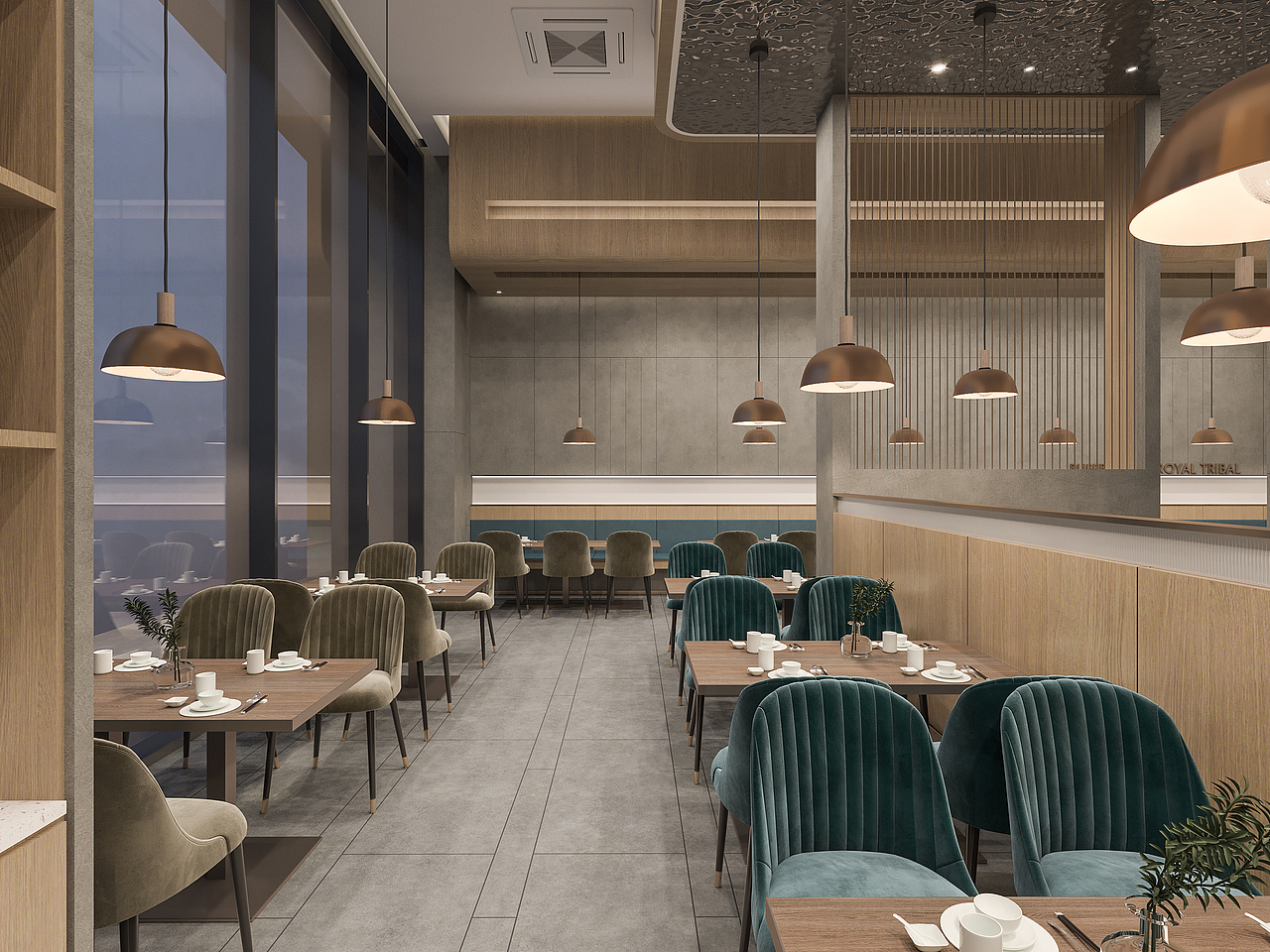 【三景装饰】皇家部落 自助牛排佛堂店（图ZMjI5OTQ1OTUy） - 家装设计 - 站酷设计师sjzs原创素材 - 站酷ZCOOL