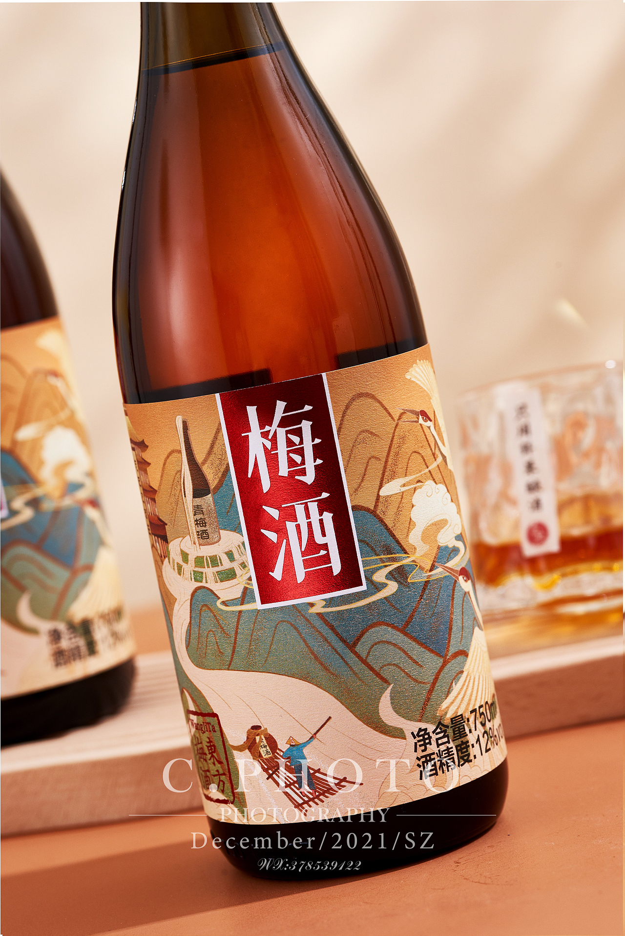 酒青梅酒摄影美食摄影产品摄影商业摄影