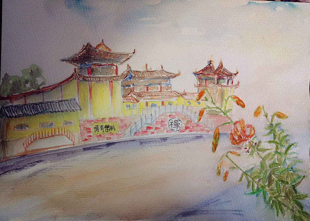 原来人生最好的护身符就是你自己的善念，心怀感恩地体验这人生百年，每一场遇见都是一次修行。