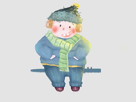 小朋友（个人主页-ZNDMxMTY1NDA=） - 儿童插画 - 站酷设计师爱吃土豆的逗逗原创素材 - 站酷ZCOOL