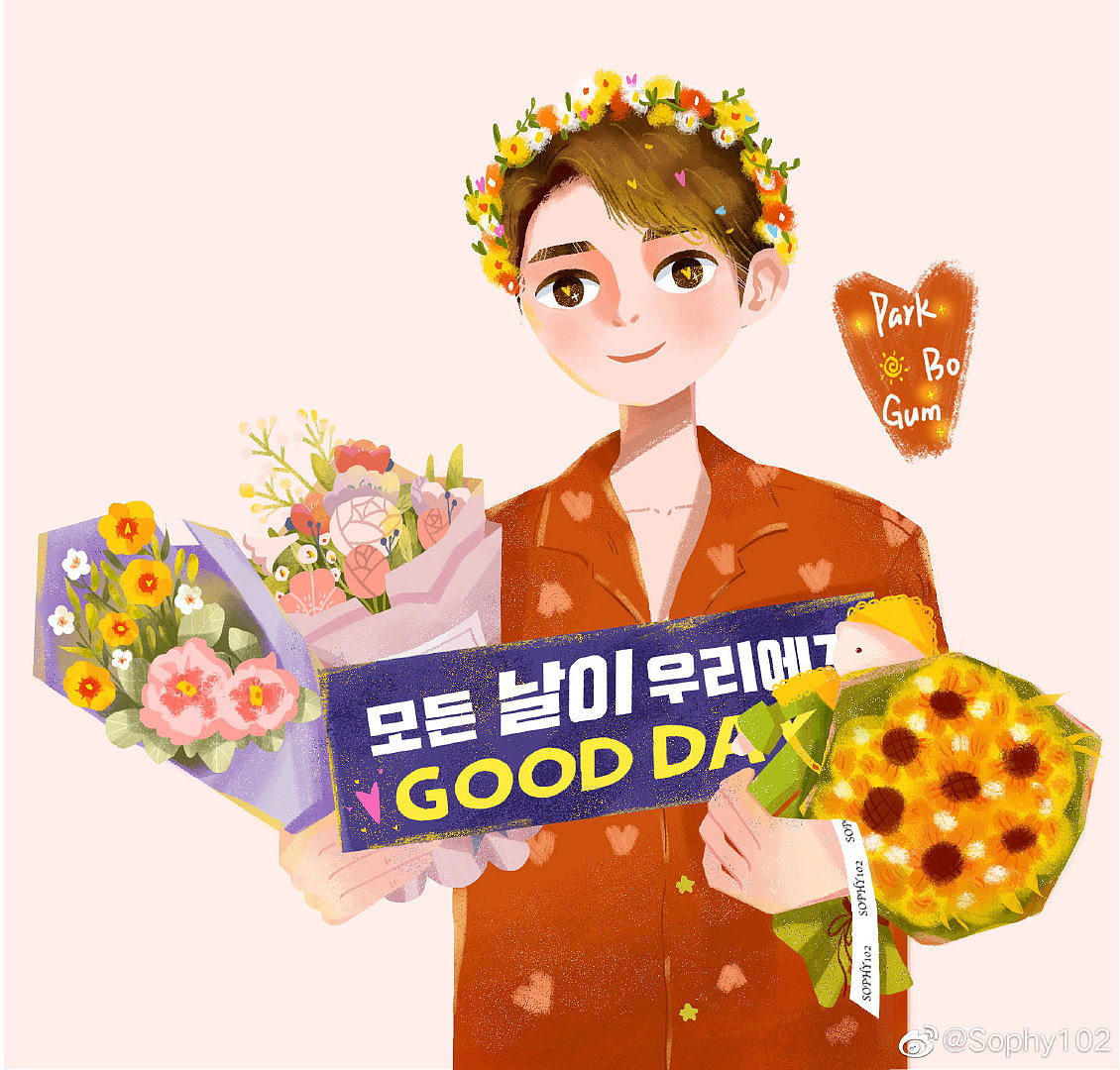 画了亲爱的爱豆 就很开心啦（图ZMTg5NDMxMDA4） - 商业插画 - 站酷设计师MoonPie_96原创素材 - 站酷ZCOOL