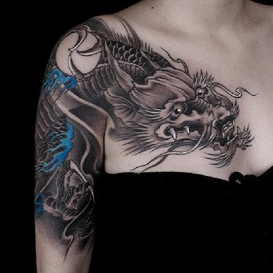 有种青春叫古惑仔有种纹身叫过肩龙一道来南禅寺纹身吧