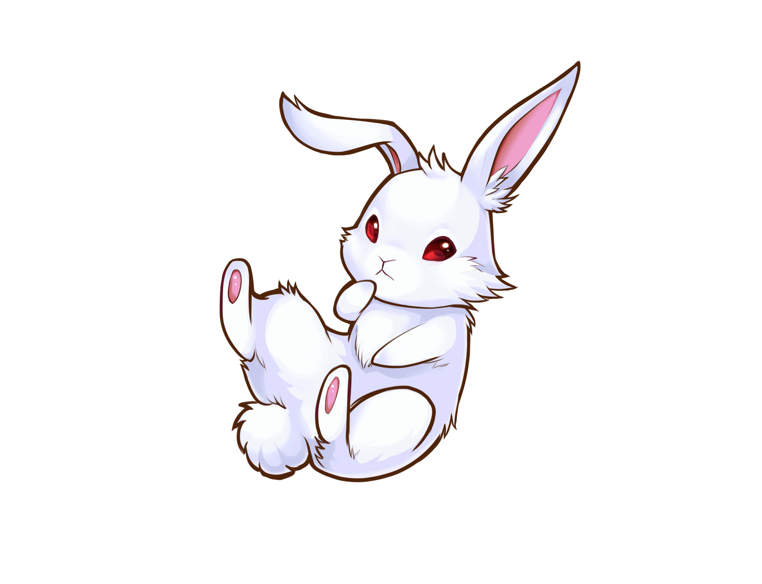 小兔子简笔画怎么画？