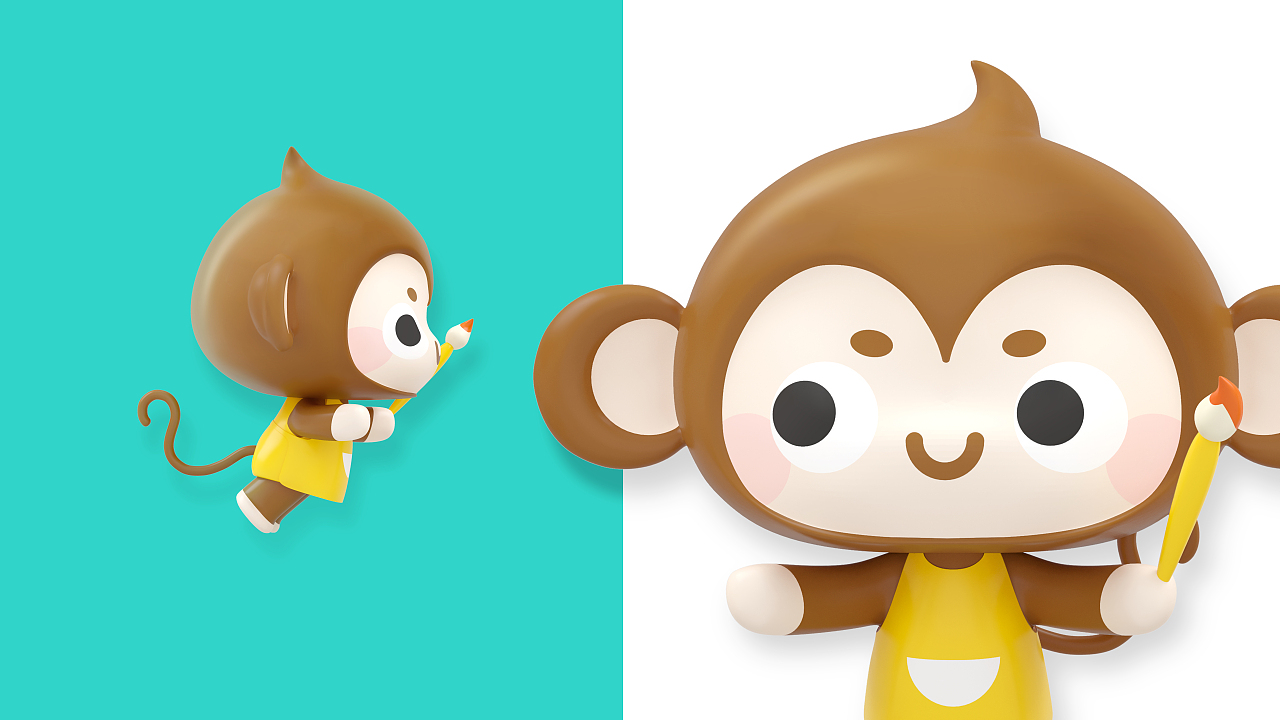 ubaby儿童文化美术中心  吉祥物