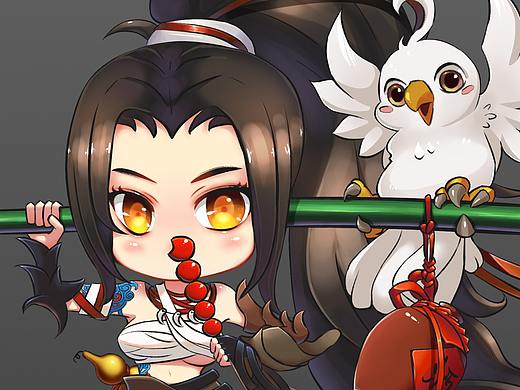 丐姐（个人主页-ZNTM1MDk0MTI=） - 游戏原画 - 站酷设计师夭主原创素材 - 站酷ZCOOL