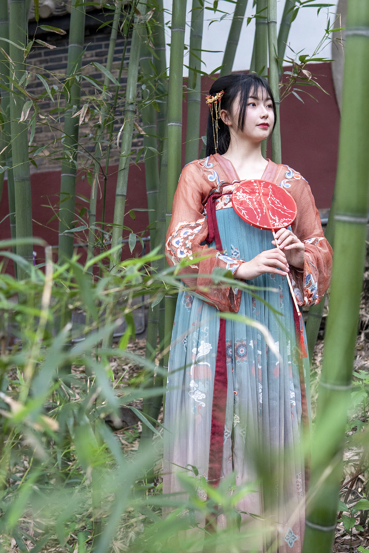 大唐少女游园（图ZMjk0MzQzMjQw） - 人像摄影 - 站酷设计师邓大佬原创素材 - 站酷ZCOOL