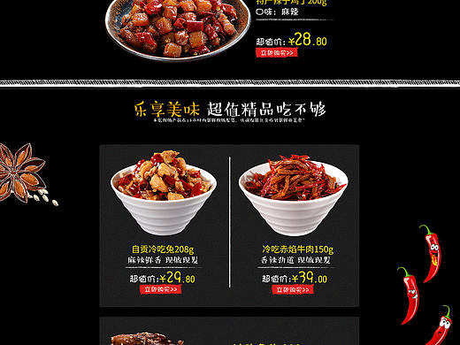 食品页面