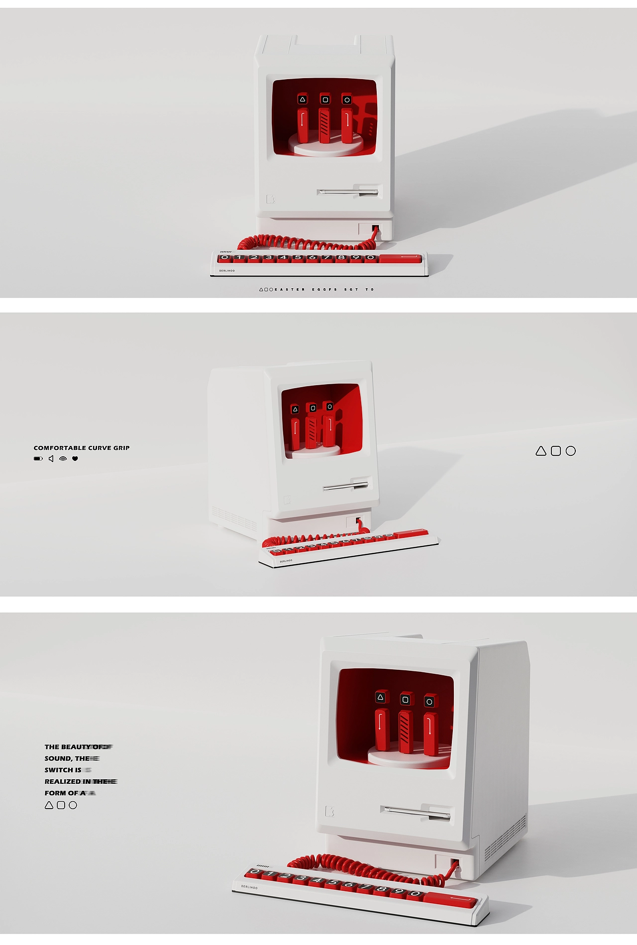 Cube方块—键盘号码牌