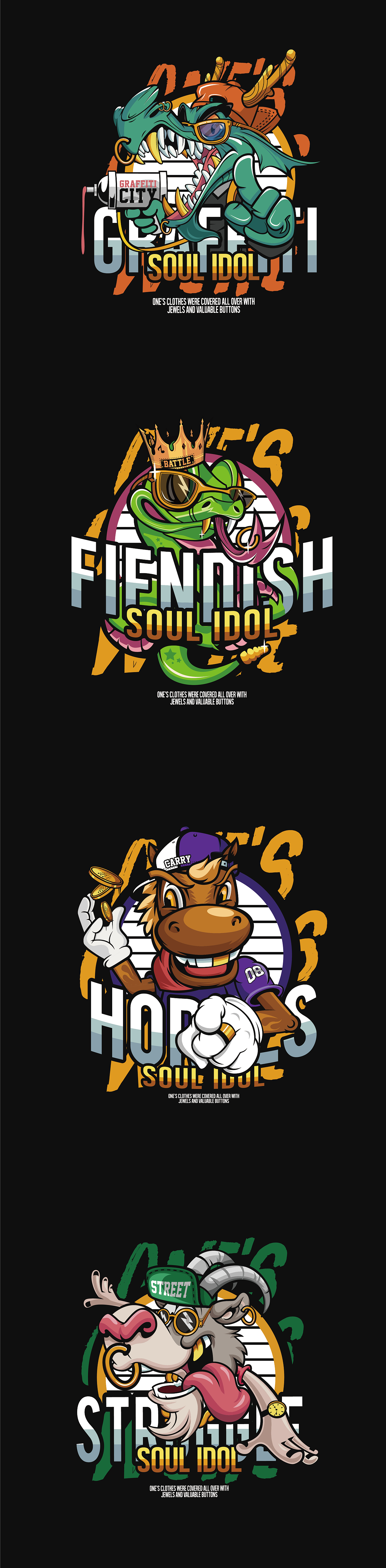 中国-十二生肖结合HIPHOP设计（图ZMTc3NjczMzcy） - 商业插画 - 站酷设计师铭源1992号原创素材 - 站酷ZCOOL