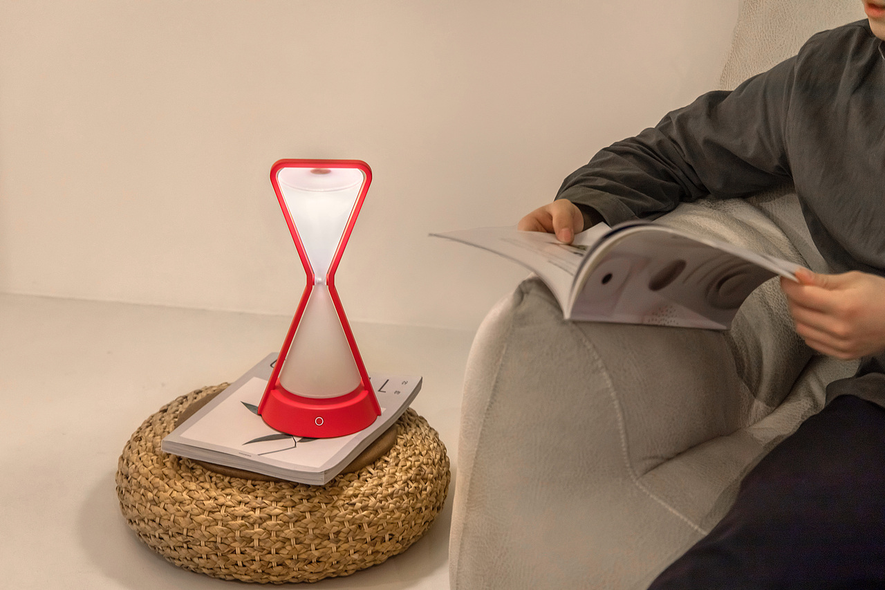 (所物®)实拍-时光灯-The Time Machine Table Lamp