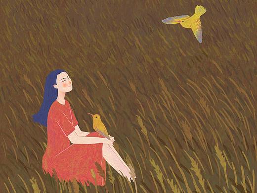 麦地（个人主页-ZMjg0NjIwNTI=） - 艺术插画 - 站酷设计师二木mu原创素材 - 站酷ZCOOL