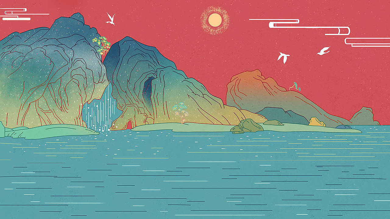 《东灵山的一天》数字绘本创作（图ZMjIyNDYwNDgw） - 绘本 - 站酷设计师卓小昕sweetheart原创素材 - 站酷ZCOOL