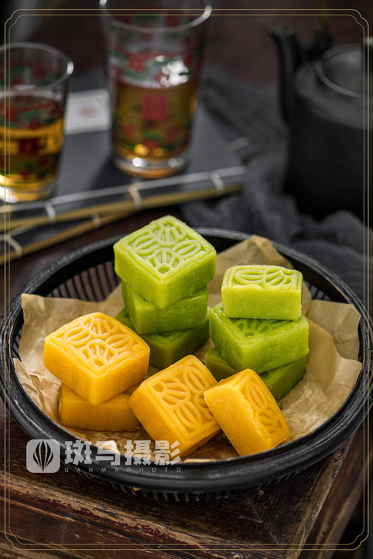 中国风美食摄影｜绿豆酥（图ZMjU5MDA2OTE2） - 美食摄影 - 站酷设计师斑马摄影工作室原创素材 - 站酷ZCOOL