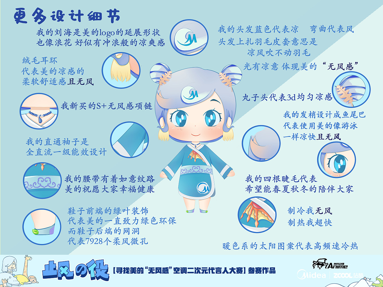 感受古风之惬意 享受自然之清凉 大家好 我是适小空（图ZMTM1NTg1NTUy） - IP形象 - 站酷设计师loua原创素材 - 站酷ZCOOL