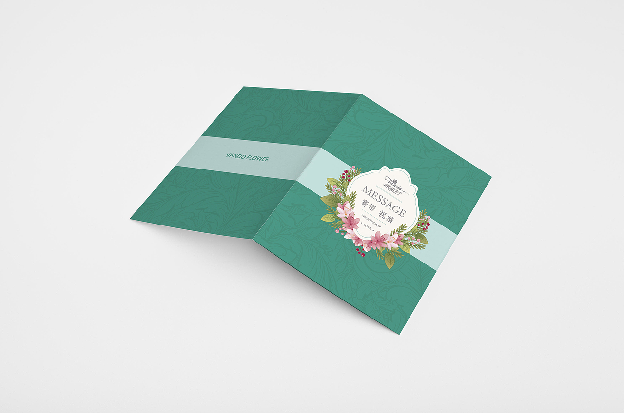 梵朵花艺标志设计及部分应用（图ZNTA5MDM2MTY=） - Logo - 站酷设计师DESIGN虎原创素材 - 站酷ZCOOL