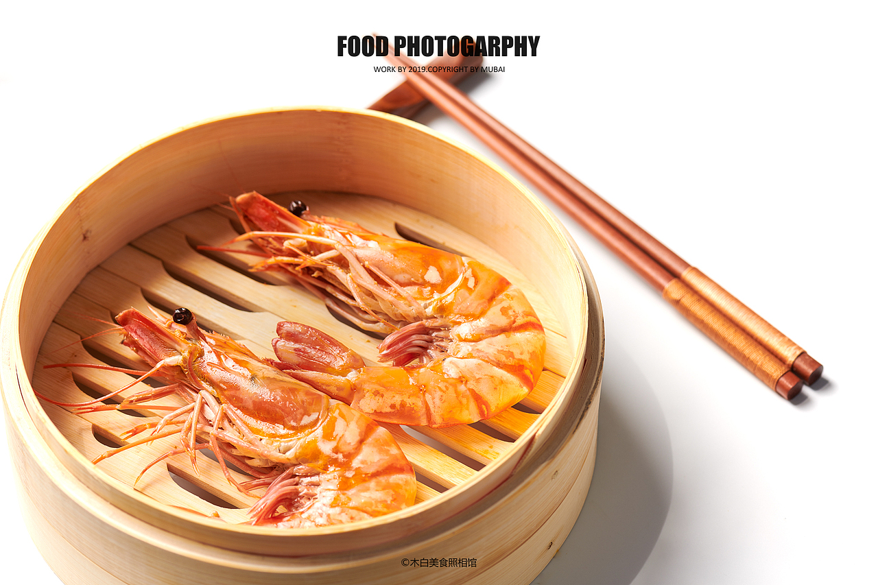 黄油蟹九节虾拍摄(黄油蟹,九节虾,极简,美食摄影)