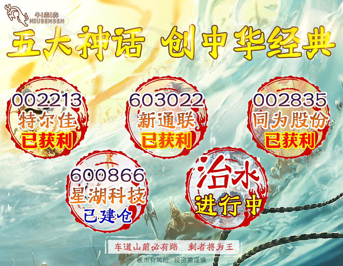 股市股票《五大神话 创中华经典》主题宣传海报（图ZOTg1NzM3MDA=） - 宣传物料 - 站酷设计师Chrisseven原创素材 - 站酷ZCOOL