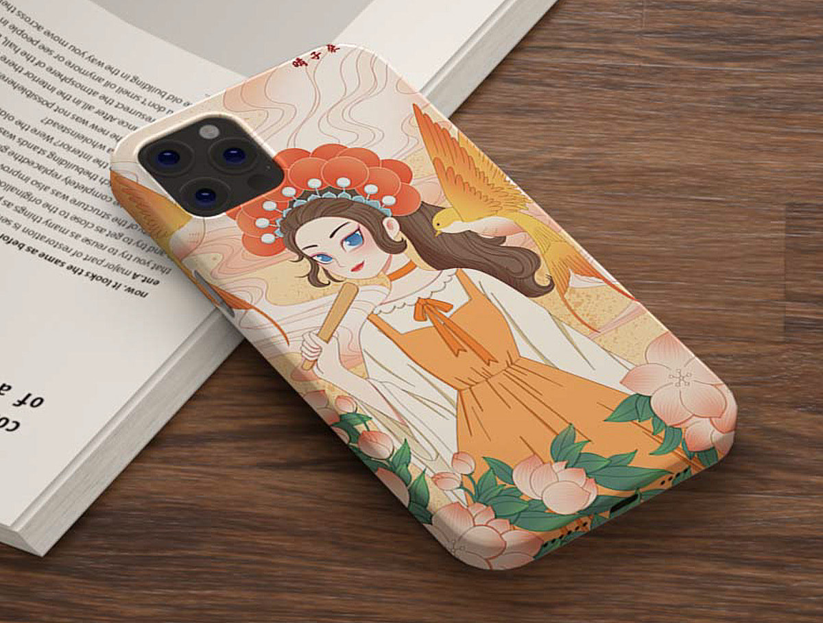 中国风戏曲京剧国潮女孩4