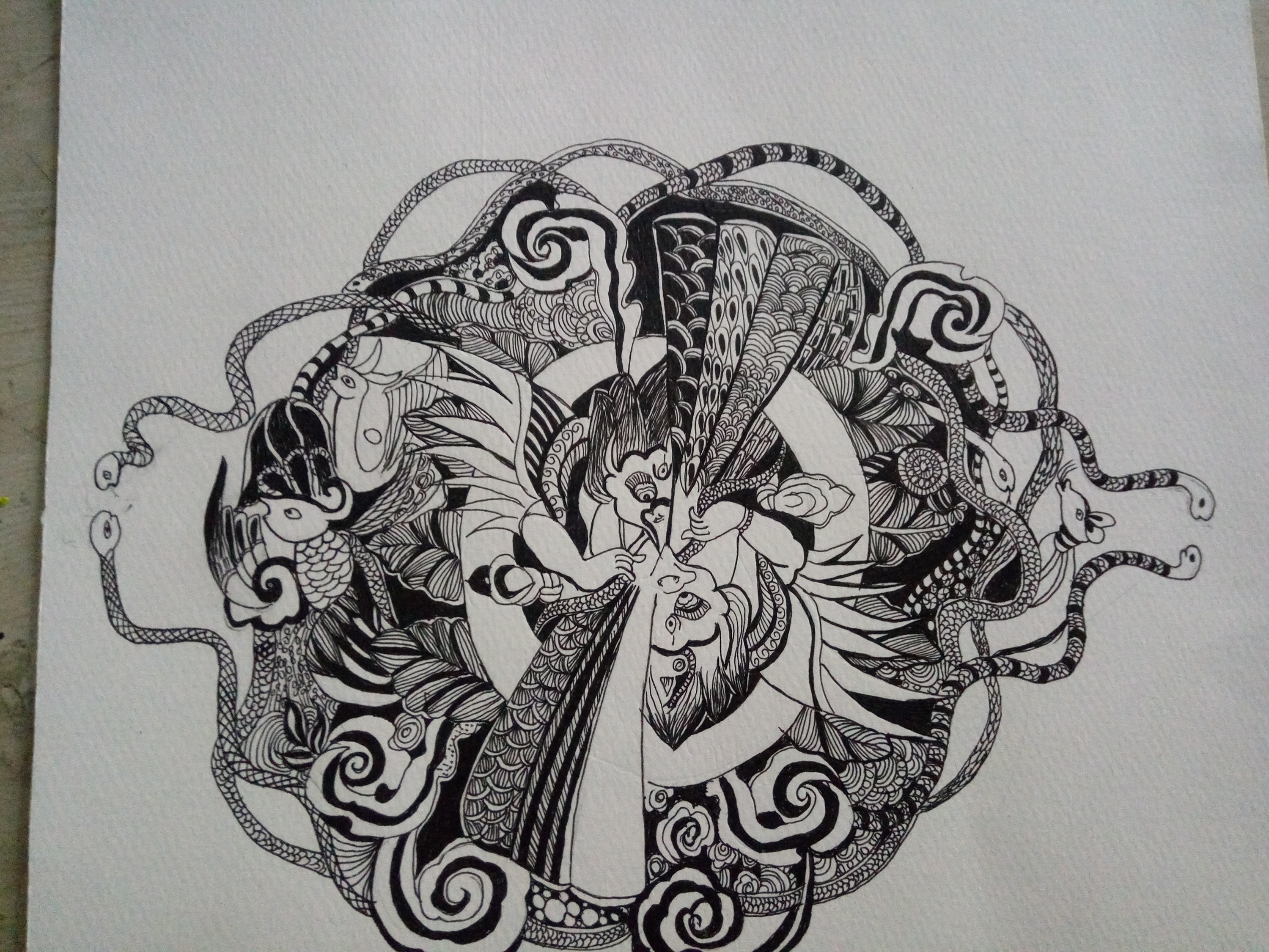 东巴图案装饰设计