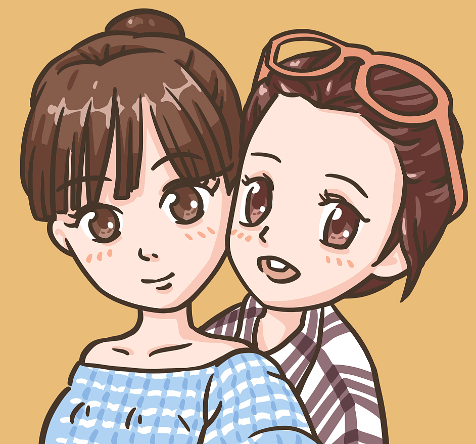 绘画二次元头像,赚点小钱买好吃的O(∩_∩)O