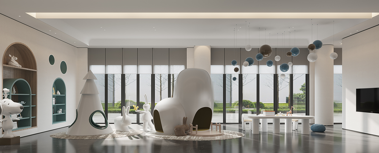 【微视设计&设计管家】2200平方城市会客厅/营销中心