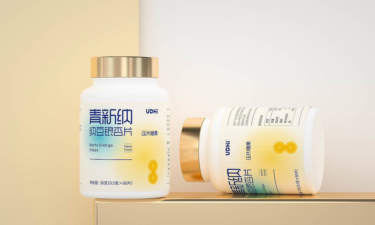 纳豆银杏片包装设计（图ZMjg1NTYzNjIw） - 包装 - 站酷设计师TONSH同时原创素材 - 站酷ZCOOL