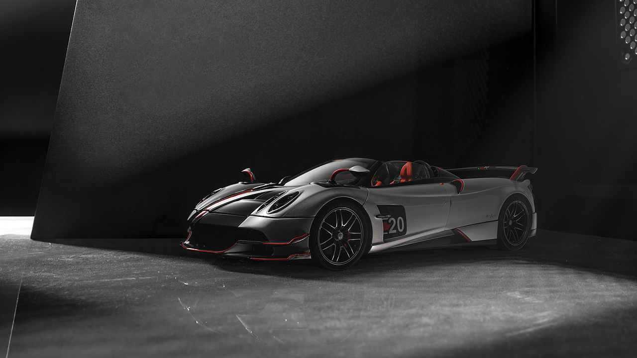 LCD 帕加尼Roadster BC敞篷版（图ZMzEwMTczMDY4） - 产品摄影 - 站酷设计师产品摄影师铭JUN原创素材 - 站酷ZCOOL