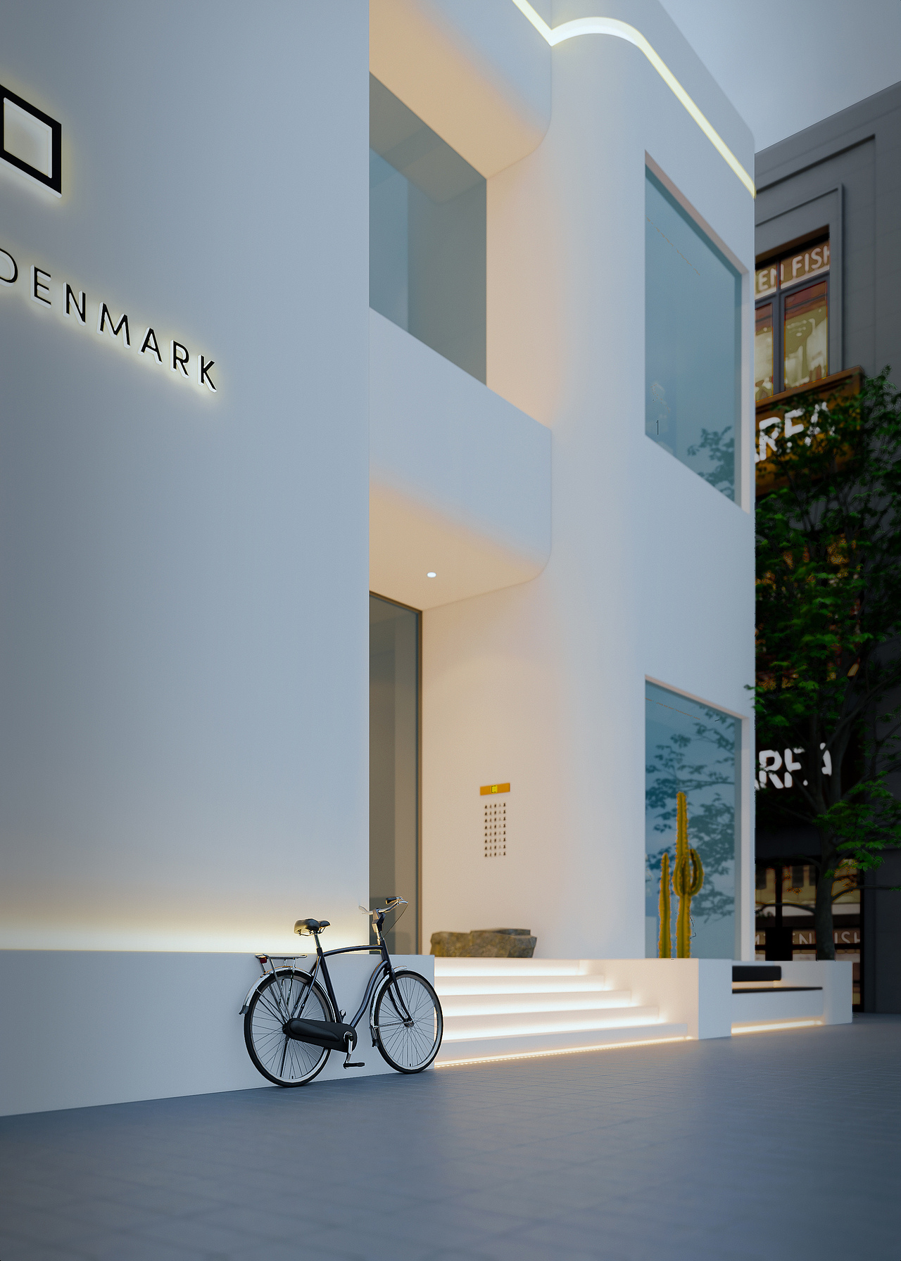 服装店建筑外立面改造设计