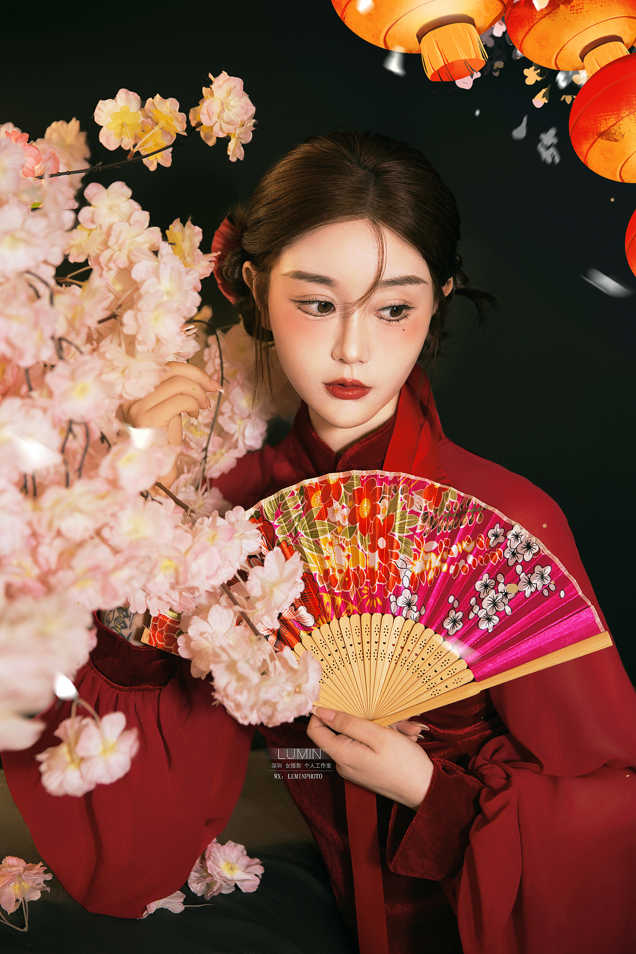 新年写真摄影 旗袍