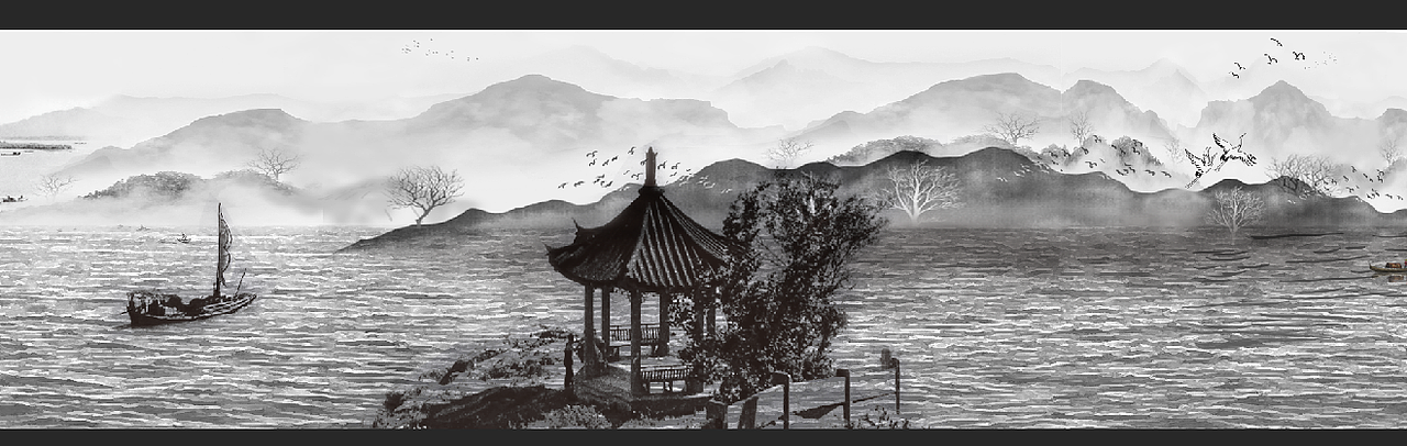 水墨意境（图ZMzE4NTk2Mzgw） - 商业插画 - 站酷设计师雅韵彩绘原创素材 - 站酷ZCOOL