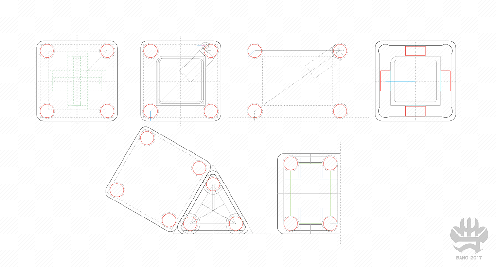 根据样品绘制图纸,这个环节非常耗时,反复推敲落实尺寸。比如磁珠直径与外壳厚度,整体轮廓尺寸,会直接影响产品的手感。