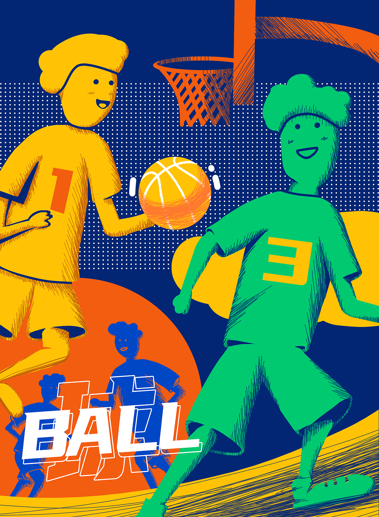 "球"插图|插画|创作习作|小小岳岳_原创作品-站酷zcool