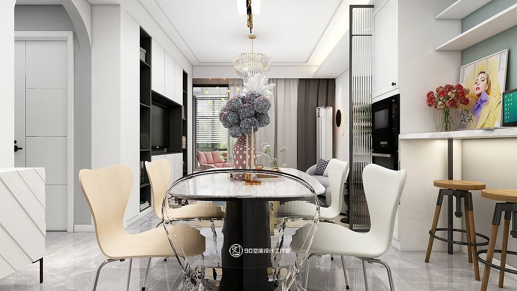 90空间设计《匆匆那年》清新-103平方3房2厅1卫