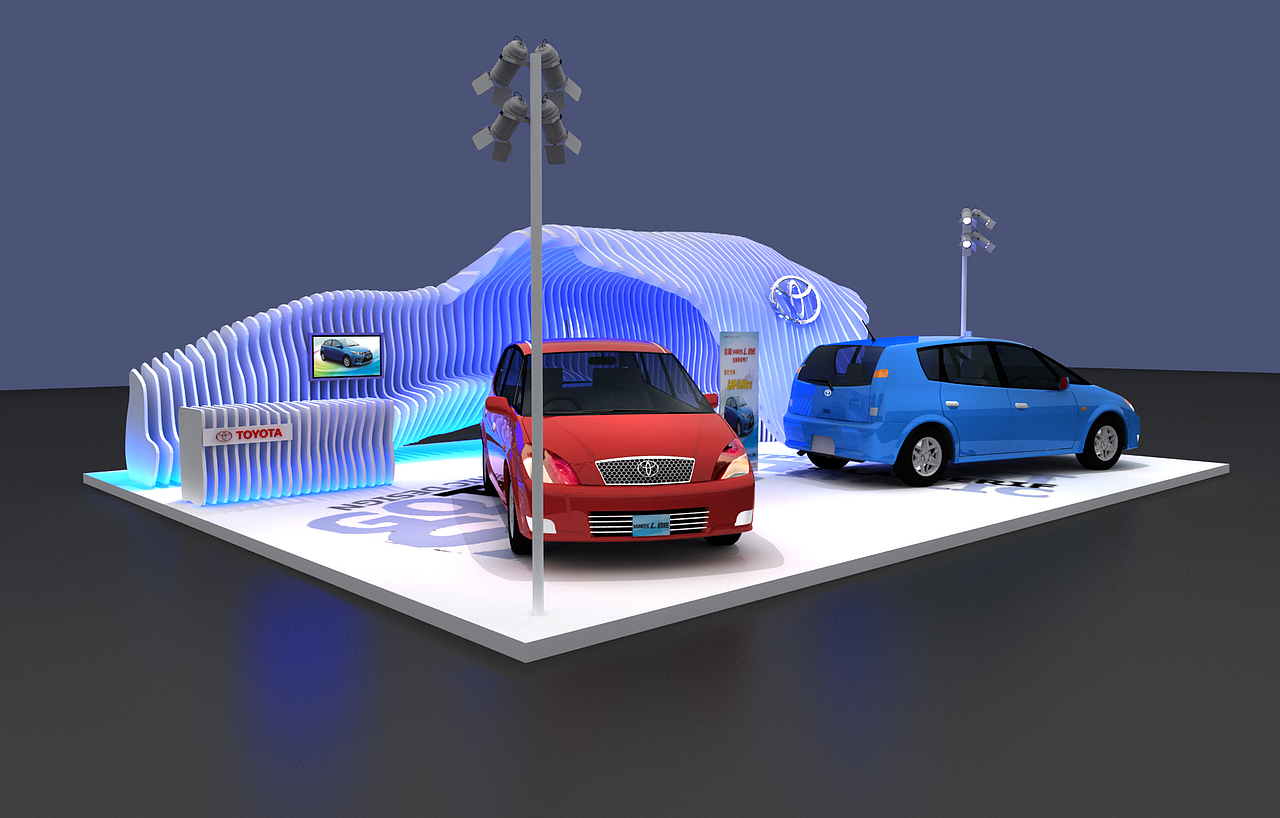 丰田汽车静态展
