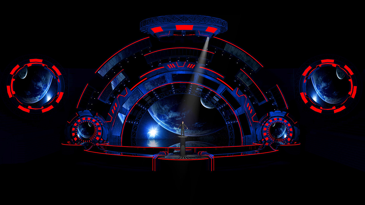 2014年优酷土豆网YC青春的选择颁奖典礼—舞台美术设计