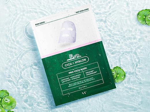 VT积雪草老虎面膜