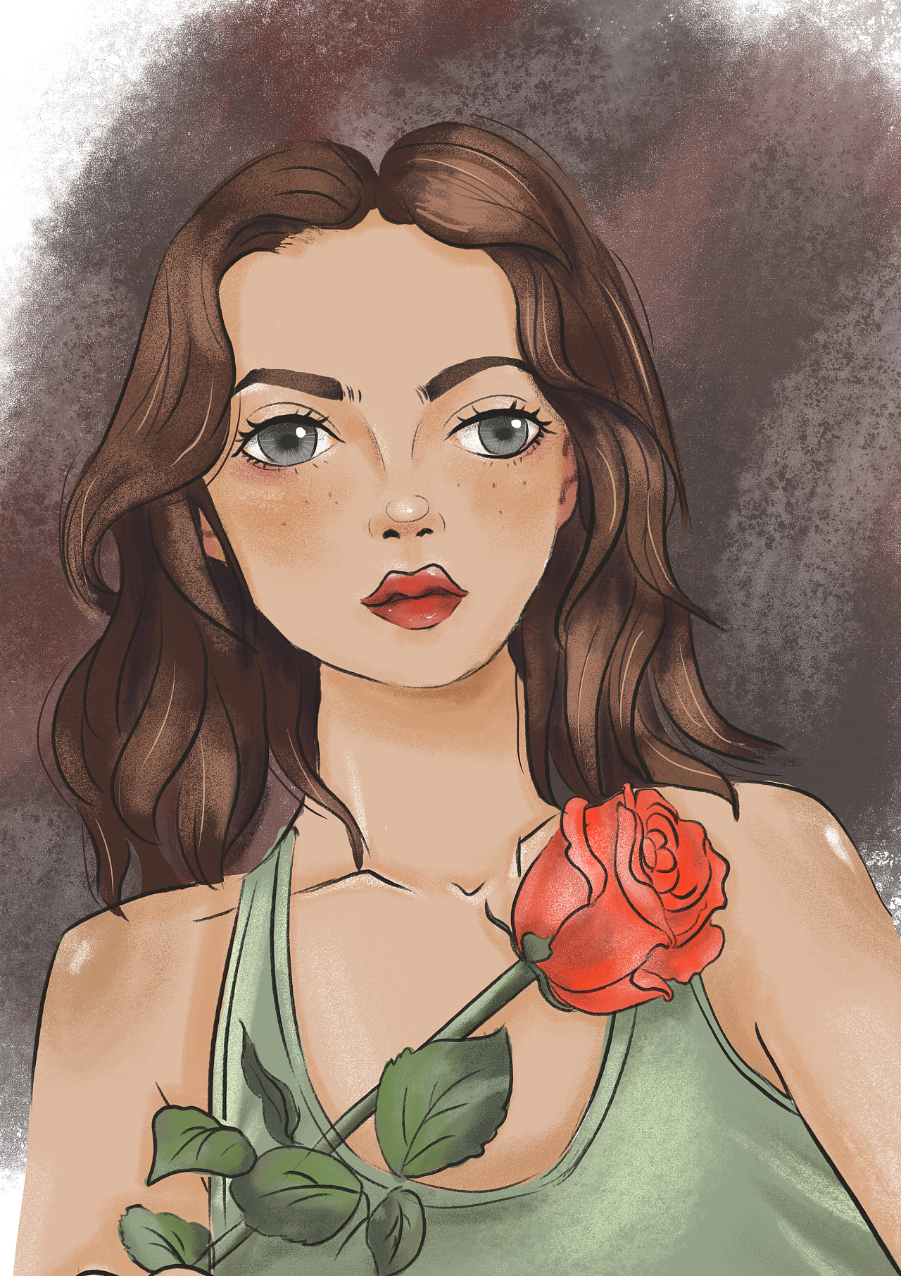 插画习作|插画|创作习作|喻与鱼 - 原创作品 - 站酷 (zcool)