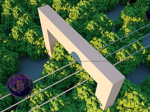 临摹一张C4D场景