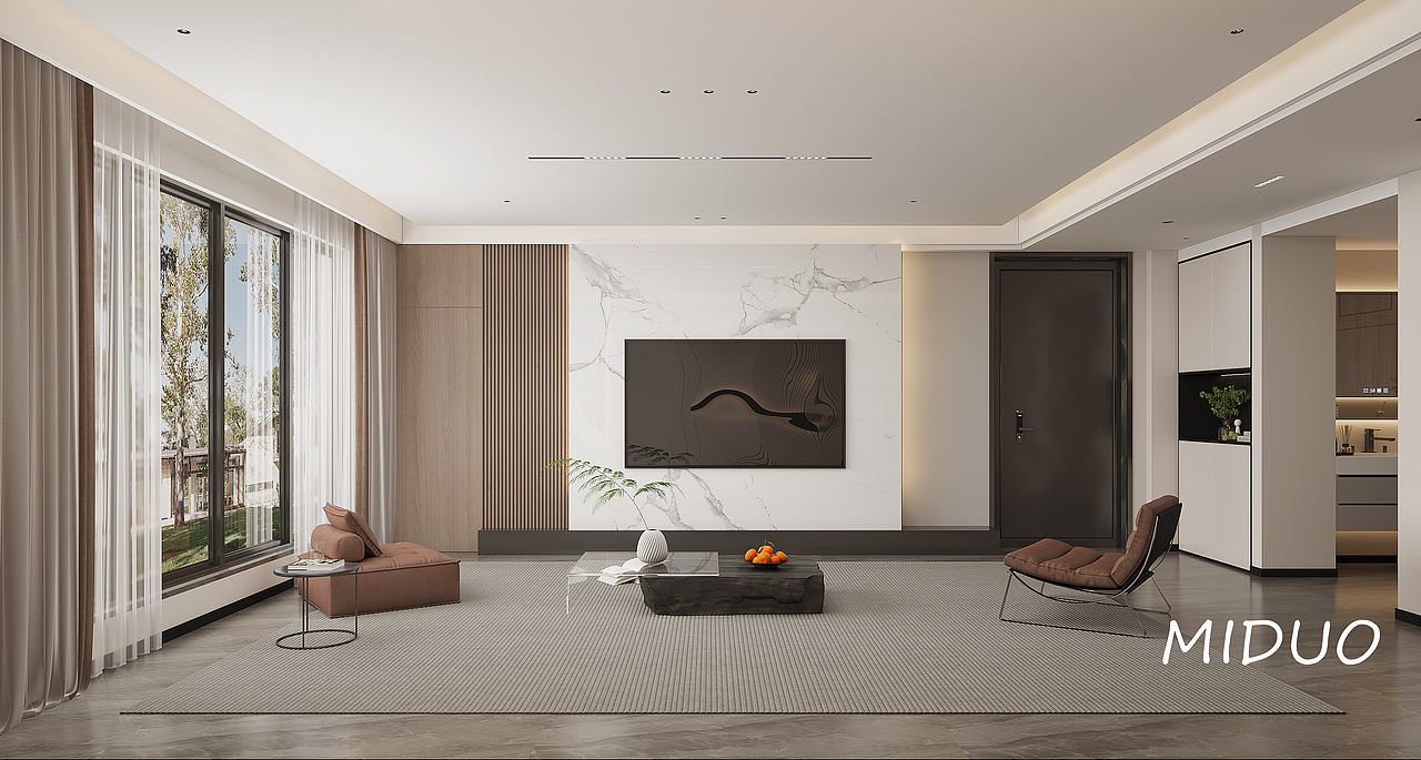 新中式 | 江南水墨与徽派建筑的融合（图ZMzU1MDkwMjc2） - 商业空间设计 - 站酷设计师米米米朵丶原创素材 - 站酷ZCOOL